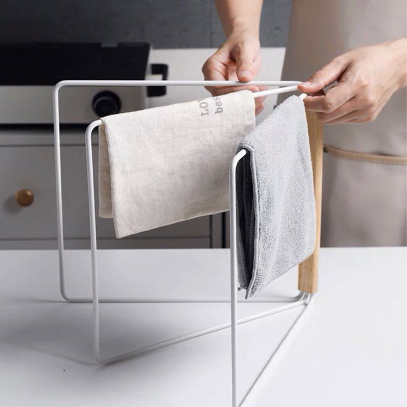 Foldable Kitchen Towel cum Napkin Holder