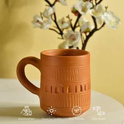 Rustic Terracotta Coffee Mug Home Decor & Kitchen Delight