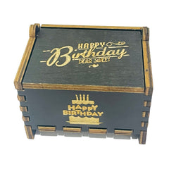 Happy Birthday Black Music Box