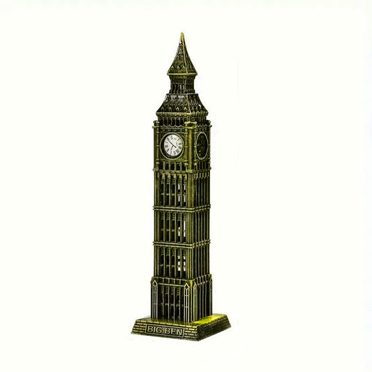 Metal The Big Ben Statue for Home Decor