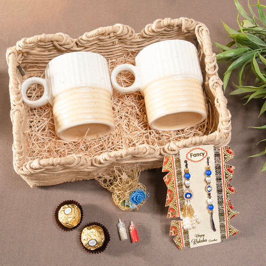 Sip and celebrate rakhi hamper