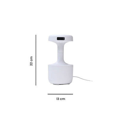 Anti-Gravitational Sleek Humidifier with Diffuser - White