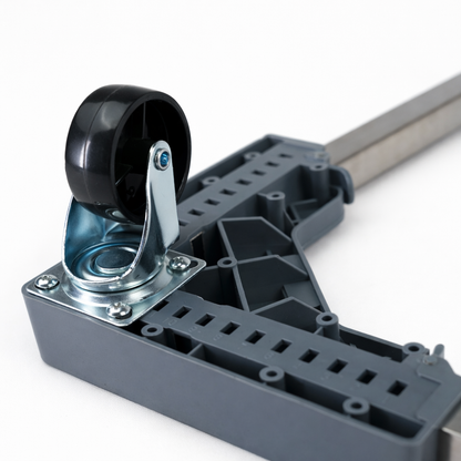 Universal Adjustable Appliance Stand – Heavy-Duty Base with 8 Lockable Wheels & 4 Legs, Load Capacity 120 kg (GRAY) (Size- 4 feet)