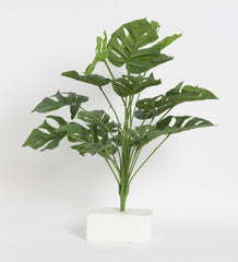 Artificial Monstera Plant for Home, Office Decor Ornamental Plant for Interior Decor/Home Decor/Office Décor (18 Medium Size Leaves Plant, 75 cm Tall)