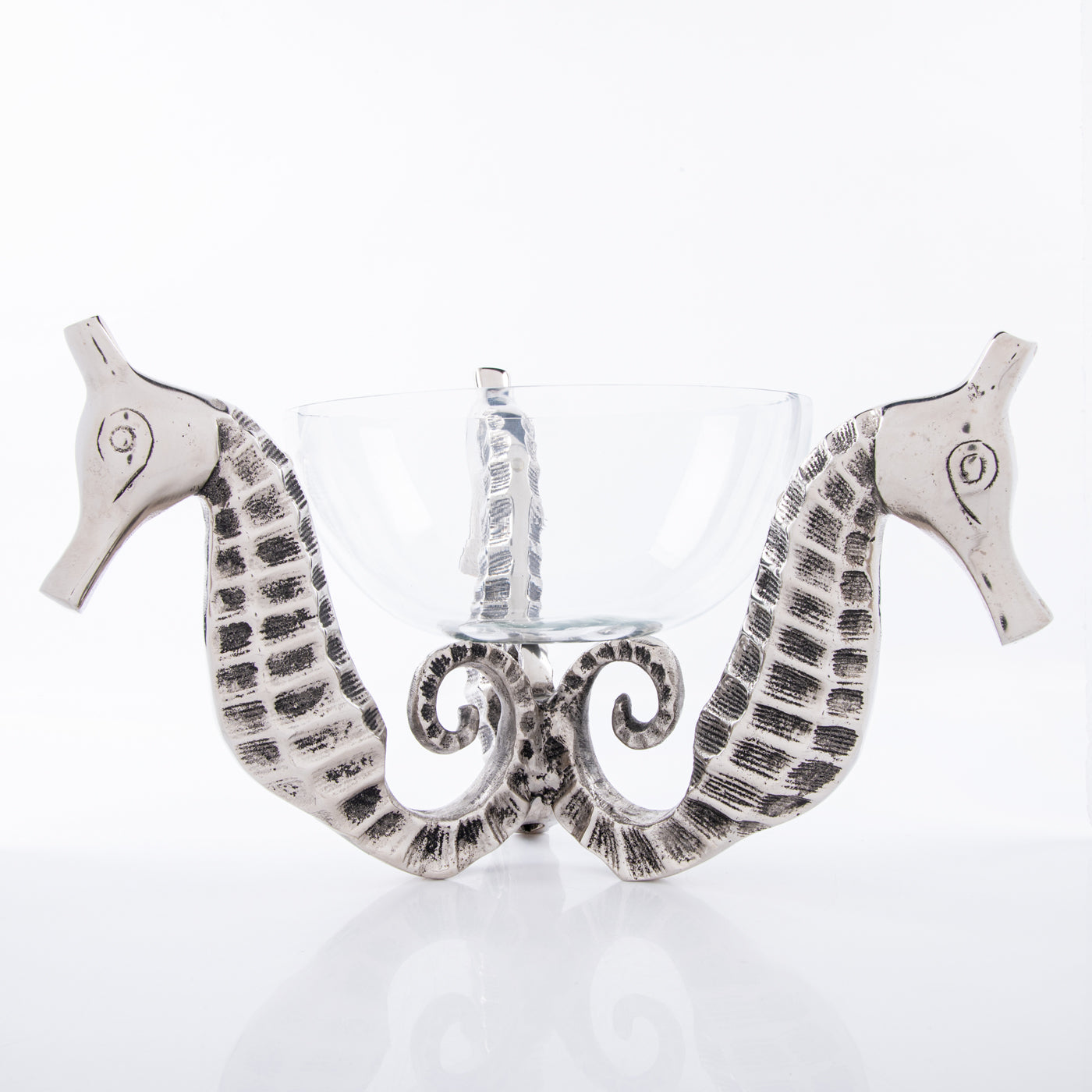 Seahorse Sedentary Decorative Glass Bowl