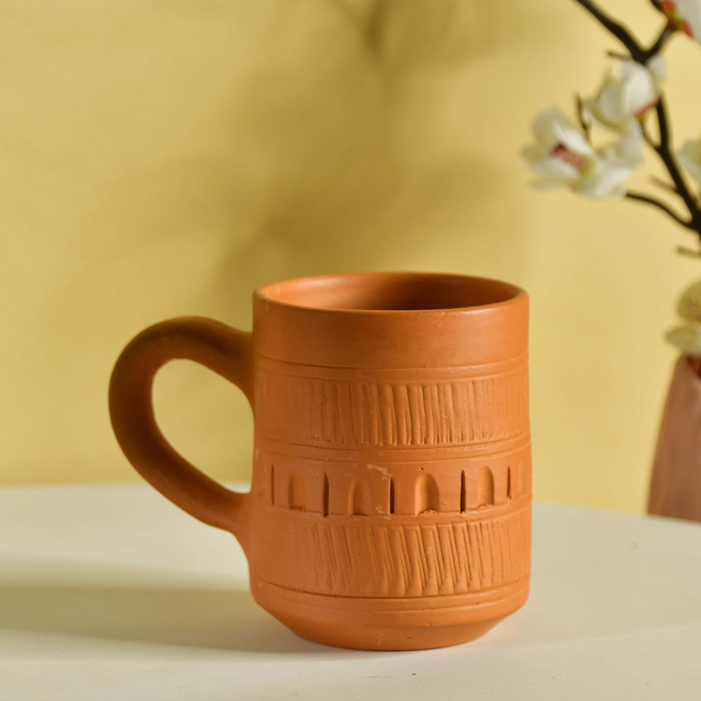Terracotta Coffee Mug Stylish, Functional Home & Kitchenware