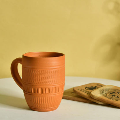 Rustic Terracotta Coffee Mug Home Decor & Kitchen Delight