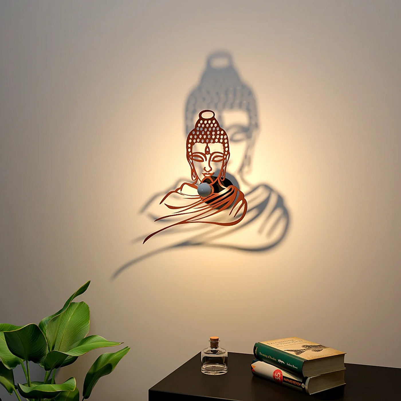 Buddha Shadow Lamp For Home / Office Wall decor