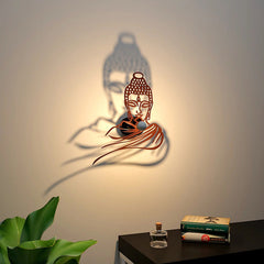 Buddha Shadow Lamp For Home / Office Wall decor