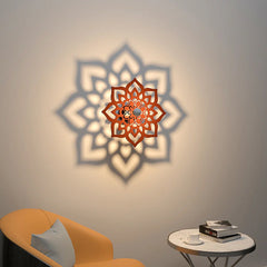 Rangoli Mandala Shadow lamp for Home / Office wall decor