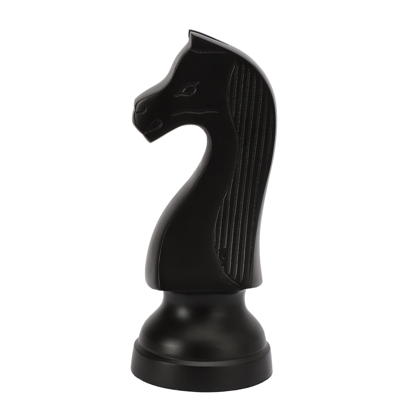 Chess Horse Black Over-Size