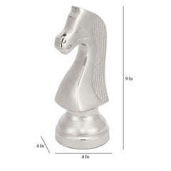 Chess Horse Silver Over-Size