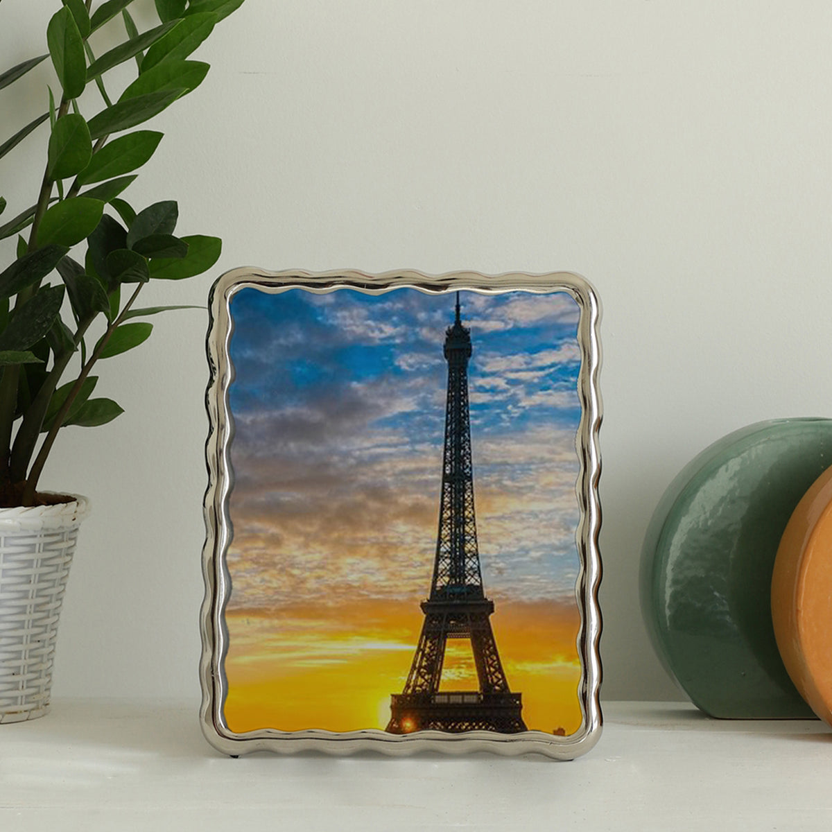 Ripple Picture Frame Silver Large size
