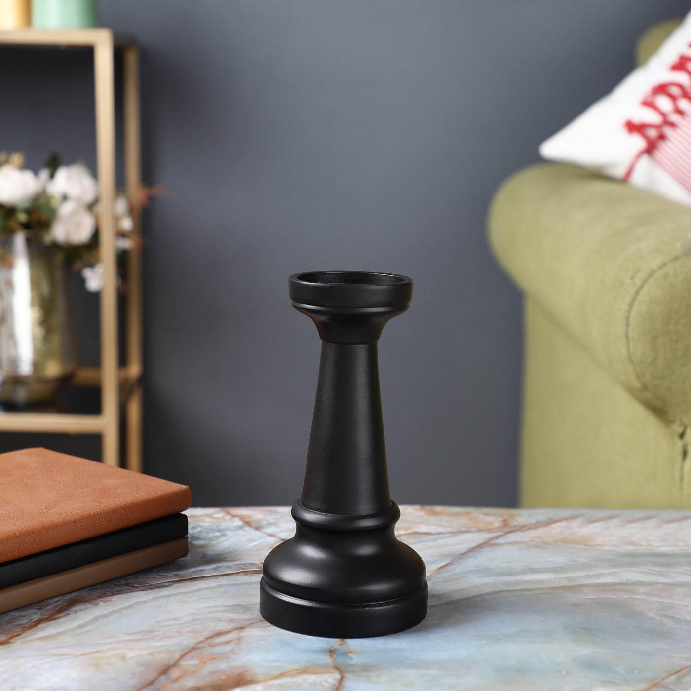 Chess Rook Black Over-Size