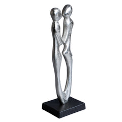 DecorTwist Brings Silver Couple Showpiece for Living Room, Home Decor, Table Decor Office Desk Shelf and Birthday Gift