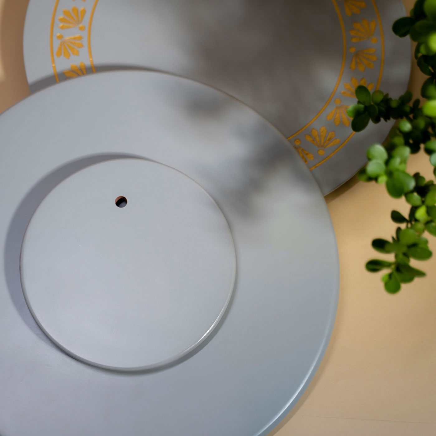 Pebble Grey Lazy Susan