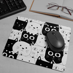 Katty Printed Mouse Pad Non-Slip Rubber Base Desk Mousepad for Laptop PC