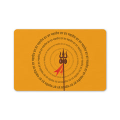 Mantra Printed Mouse Pad Non-Slip Spill-Resistant Mousepad with Special-Textured Surface for Laptop PC