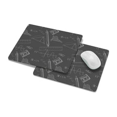 Geometric Printed Mouse Pad Non-Slip Rubber Base Desk Mousepad for Laptop PC