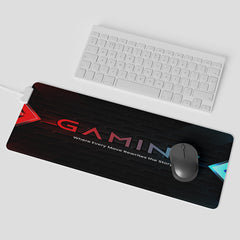 Gaming Mouse Pad Large Extended Desk Mouse Pad Non-Slip-Resistant Mousepad with Special-Textured Surface for Gamer Kids