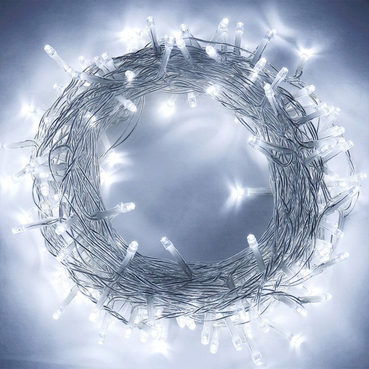 DecorTwist LED String Light for Home and Office Decor| Indoor & Outdoor Decorative Lights|Christmas |Diwali |Wedding | (White) | Christmas | Diwali | Wedding | (Blue) 12 Meter Length |(Pack of 2)