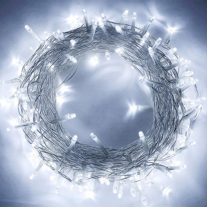 DecorTwist LED String Light for Home and Office Decor| Indoor & Outdoor Decorative Lights|Christmas |Diwali |Wedding | (White) | Christmas | Diwali | Wedding | (Blue) 12 Meter Length |(Pack of 2)