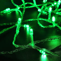 DecorTwist LED String Light for Home and Office Decor | Indoor & Outdoor Decorative Lights | Christmas | Diwali | Wedding | (Green) 12 Meter Length |(Pack of 2)