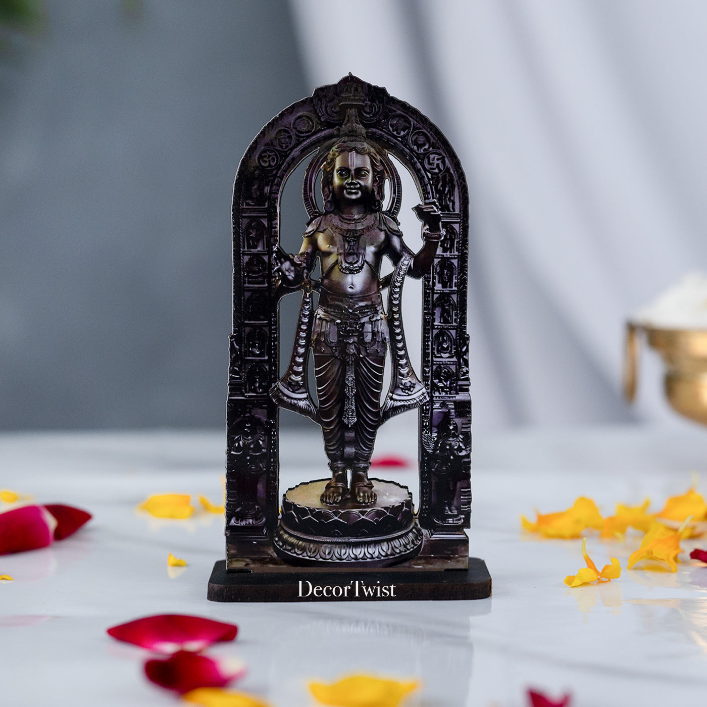 Ayodhya Ram Lalla Murti mdf cutout 5 inches