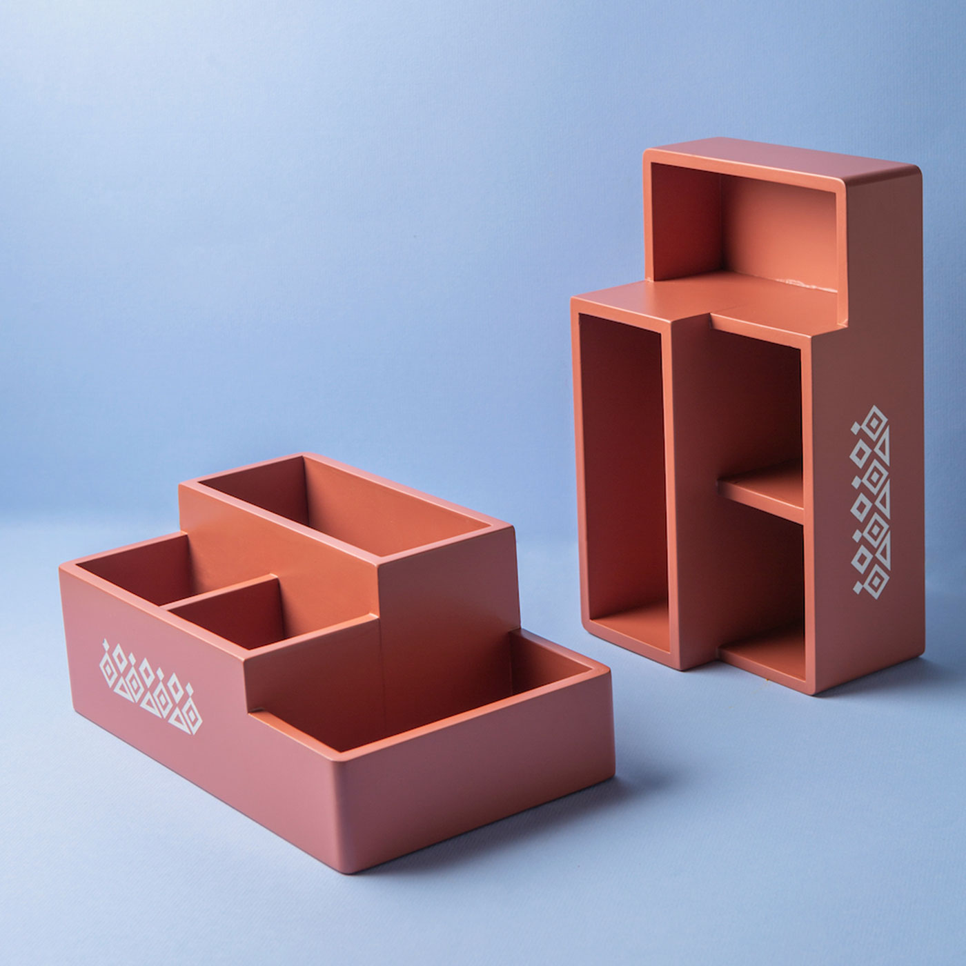 Multi Organiser Amber Orange