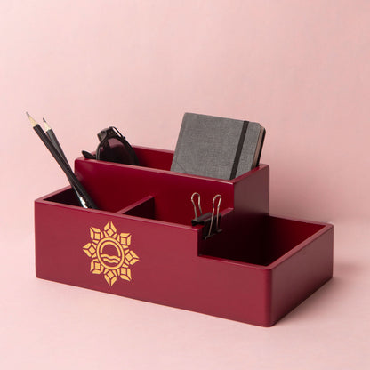 Multi Organiser Maroon