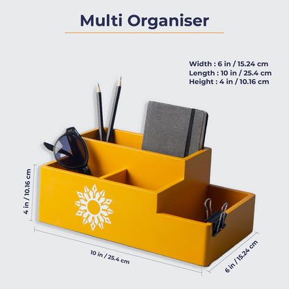 Multi Organiser Yellow