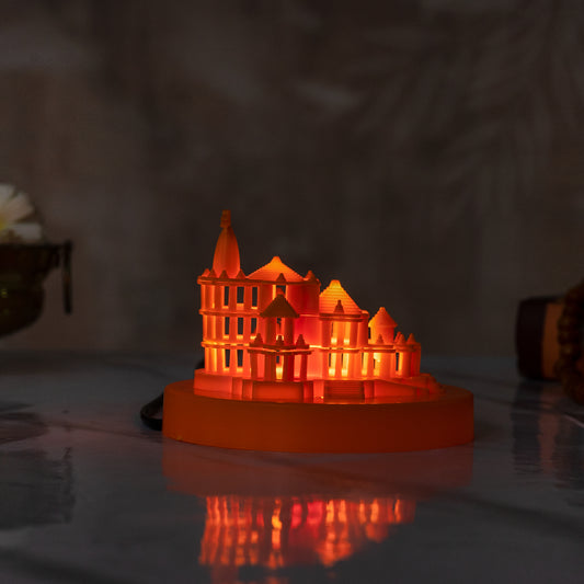 Ram Mandir With Led Light Home Decor & Gifts