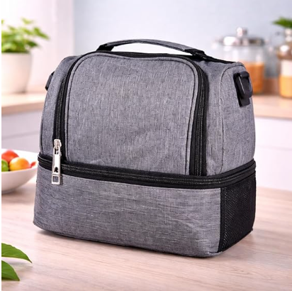 DecorTwist® Insulated Lunch Bag | Reusable Thermal Tiffin Bag for Boys & Girls