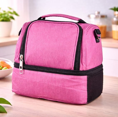 DecorTwist® Insulated Lunch Bag | Reusable Thermal Tiffin Bag for Boys & Girls