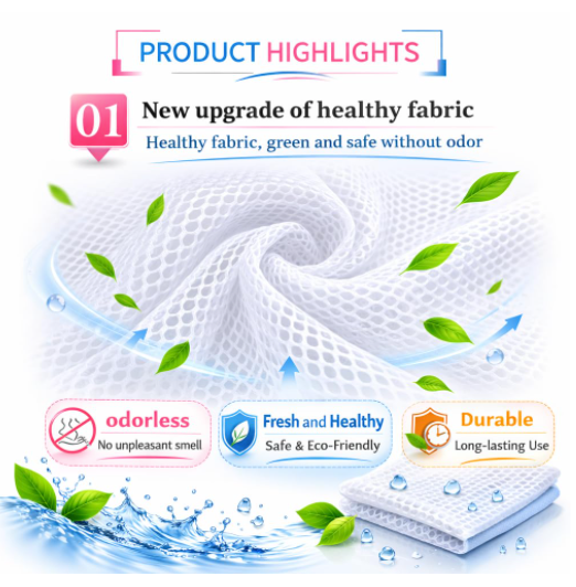 DecorTwist Mesh Laundry Wash Bag Set| Zippered Clothes Washing Net for Delicates, Innerwear, Lingerie & Baby Clothes