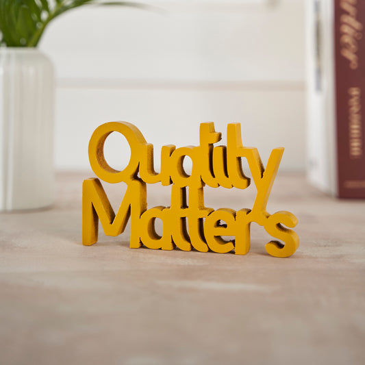 Table Top , Office Table Decorative -Quality Matters- Yellow