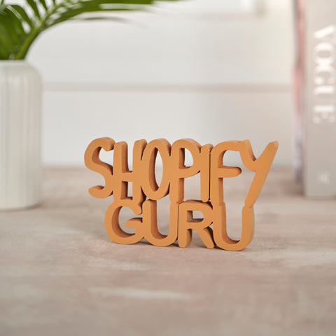 Table Top , Office Table Decorative -Shopify Guru -Apricot