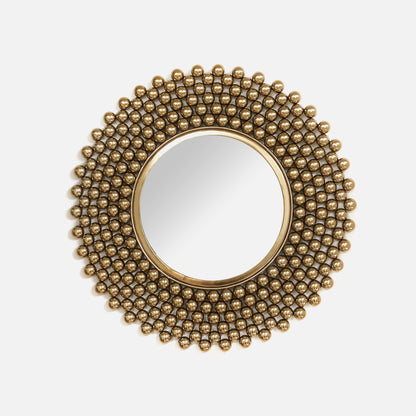 Sapient Bubble Design Decorative Wall Mirror- Gold