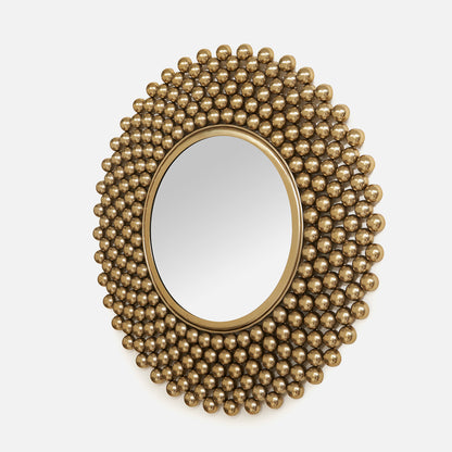 Sapient Bubble Design Decorative Wall Mirror- Gold