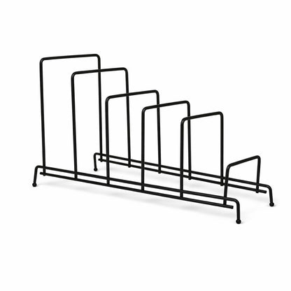 DecorTwist Stainless Steel Modular Plate Stand for Kitchen | Heavy-Duty Dish & Thali Organizer | Rust-Resistant Chrome Finish (Style 6)