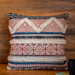 Printed Decorative Cushion Cover for Living Room, Bedroom, Sofa Decoration