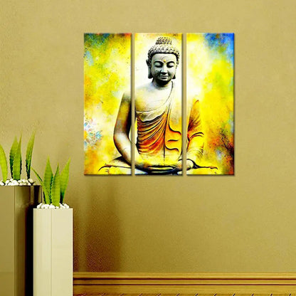 Awakening of Enlightenment: Buddha's Presence | wall art | canvas painting