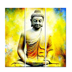 Awakening of Enlightenment: Buddha's Presence | wall art | canvas painting
