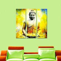 Awakening of Enlightenment: Buddha's Presence | wall art | canvas painting