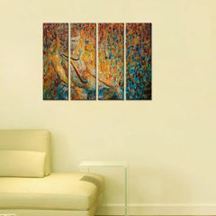 Brushstrokes of Dreams | Abstract Odyssey | canvas art painting