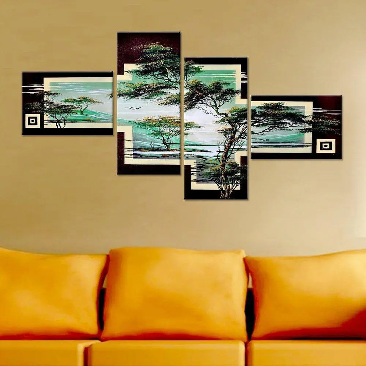Sapphire Canopy canvas wall painting | home wall paintings | office paintings