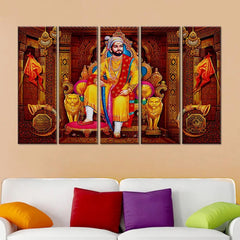 legendary Maratha warrior-king | shiva ji maharaj | canvas wall art painting