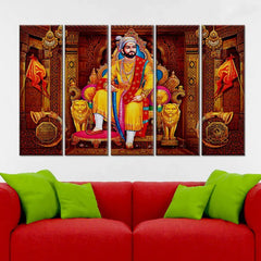 legendary Maratha warrior-king | shiva ji maharaj | canvas wall art painting
