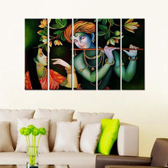 krishna ji painting | wall art | home and office furnishing