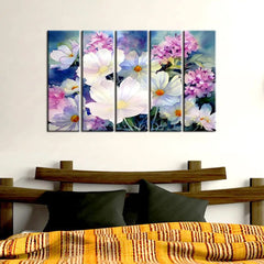 Botanical Bliss: Flower-themed Wall Art | for home and office use